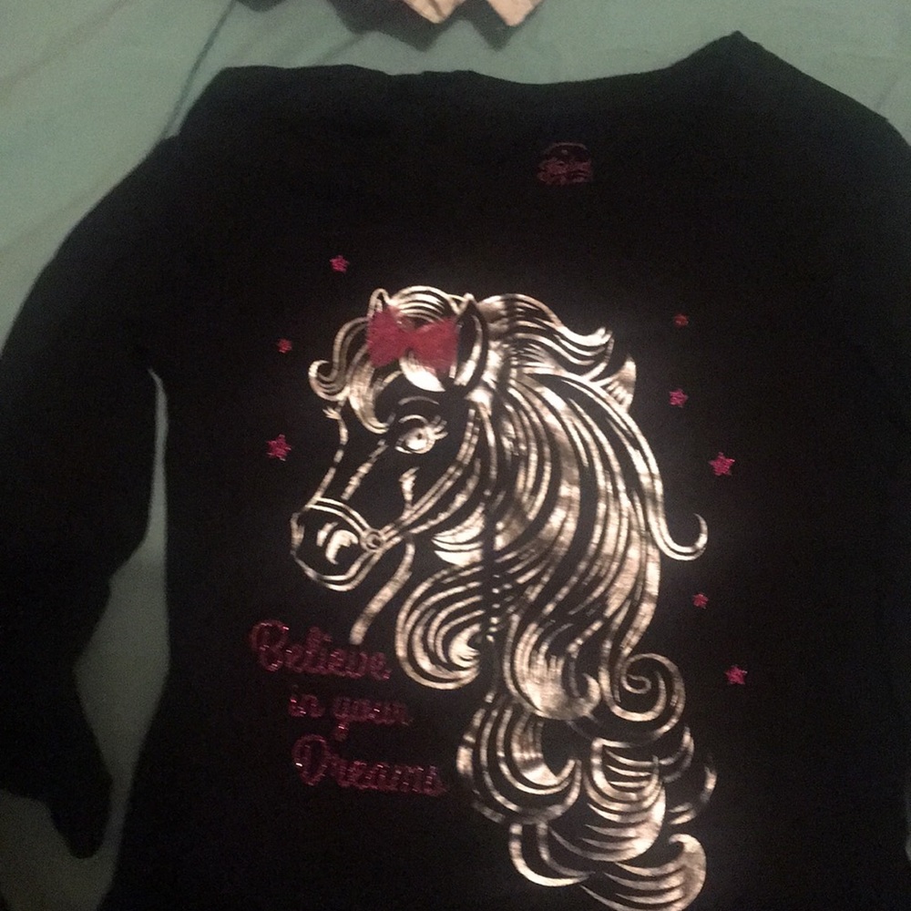 Black long sleeve shirt